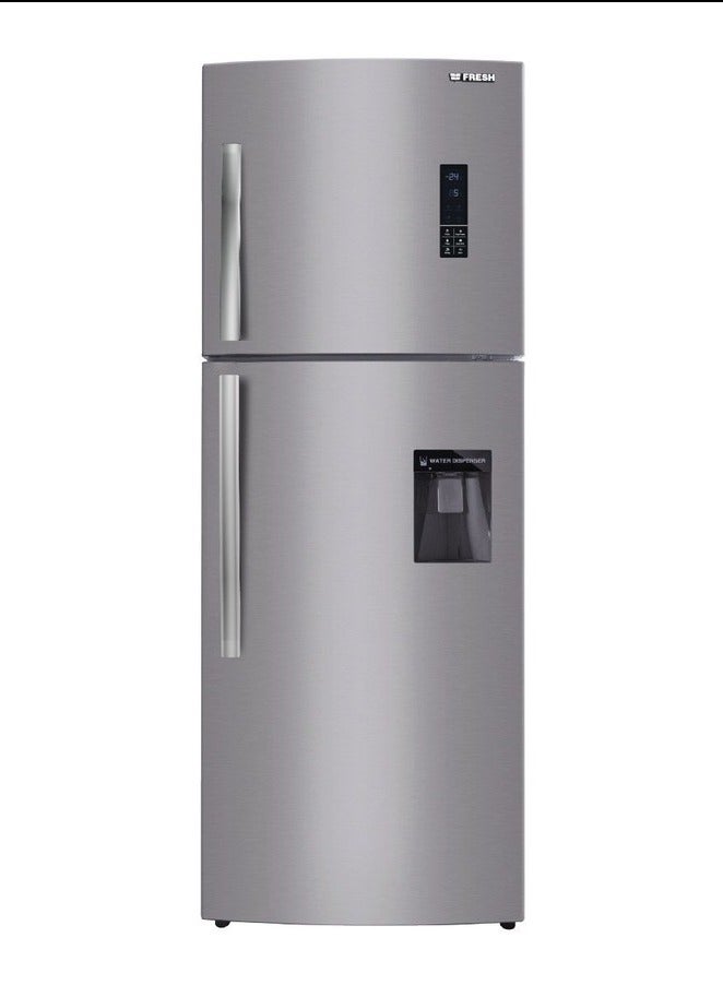 فريش ثلاجة نوفروست ديجيتال بمبرد مياه - 426 لتر - فضيFNT-D540YT  500010661