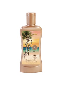 Panama Jack Sunscreen Tanning Lotion - SPF 4, PABA, Paraben, Gluten & Cruelty Free, Antioxidant Moisturizing Formula, 6 FL OZ (Pack of 1)