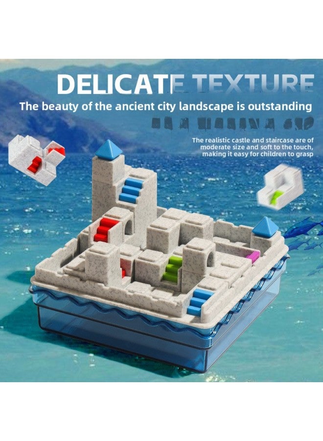 Escape From Atlantis Board Games Little Red Riding Hood Puzzle Children's Parent-Child Puzzle Logical Thinking Training Series Toys-Color:Escape From Atlantis 121  - Image 4