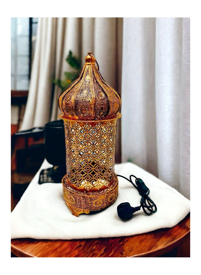 DEHKAH A large Ramadan lantern that works with electricity, decorative LED bulbs, and uses lampshades - Image 2