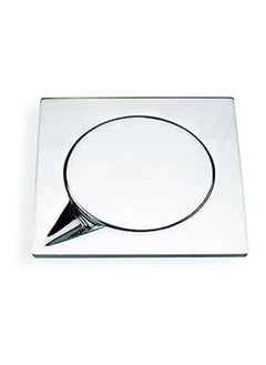 Generic Stainless Steel Floor Drain with A Strain Metallic Silver D170605 