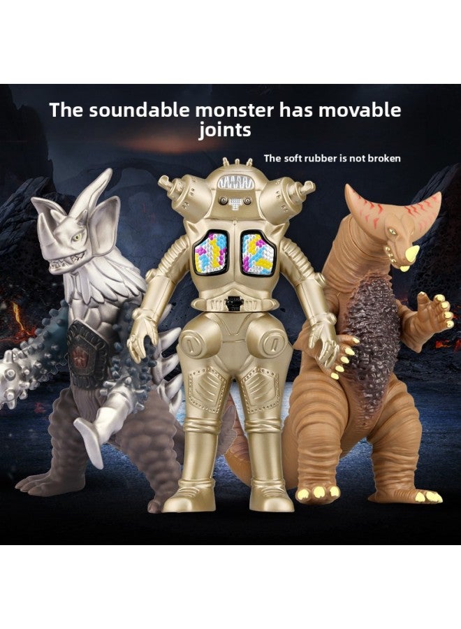 لعبة Tyro Jack الأصلية Altman Beats Monster لعبة غراء ناعم كبير جسر جوموراجين القديم ملك الوحوش-اللون: UT6805D طاغية - Image 5