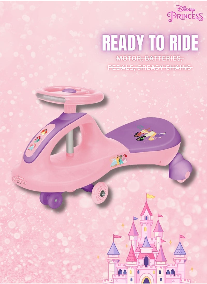 Disney Princess Disney Princess Plasma Swing Car for Ages 3+ Years (Pink/Purple)  - Image 2