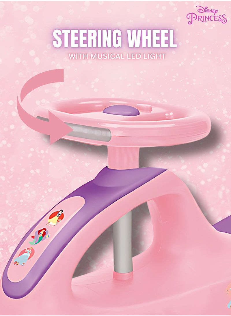 Disney Princess Disney Princess Plasma Swing Car for Ages 3+ Years (Pink/Purple)  - Image 4