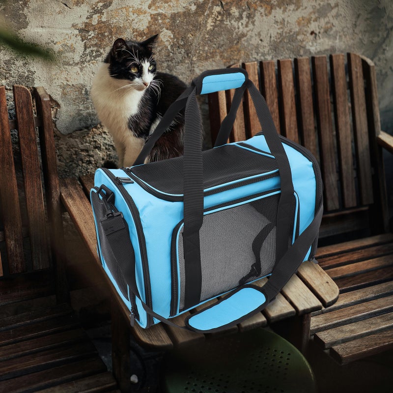 1Pc Portable Pet Carrier Large-capacity Pet Bag Outdoor Travel Carrier Bag - Image 3