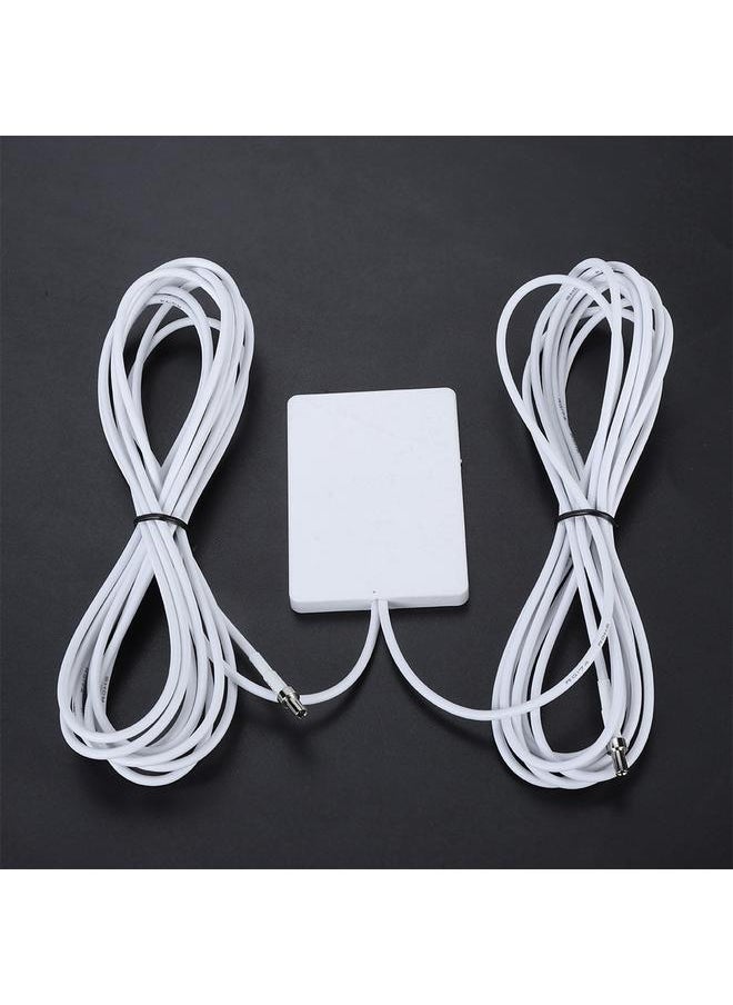 Thoraya 4G LTE Antenna Booster Double TS9 28dBi High Gain Antenna RG174 Cable 3 Meters  - Image 3