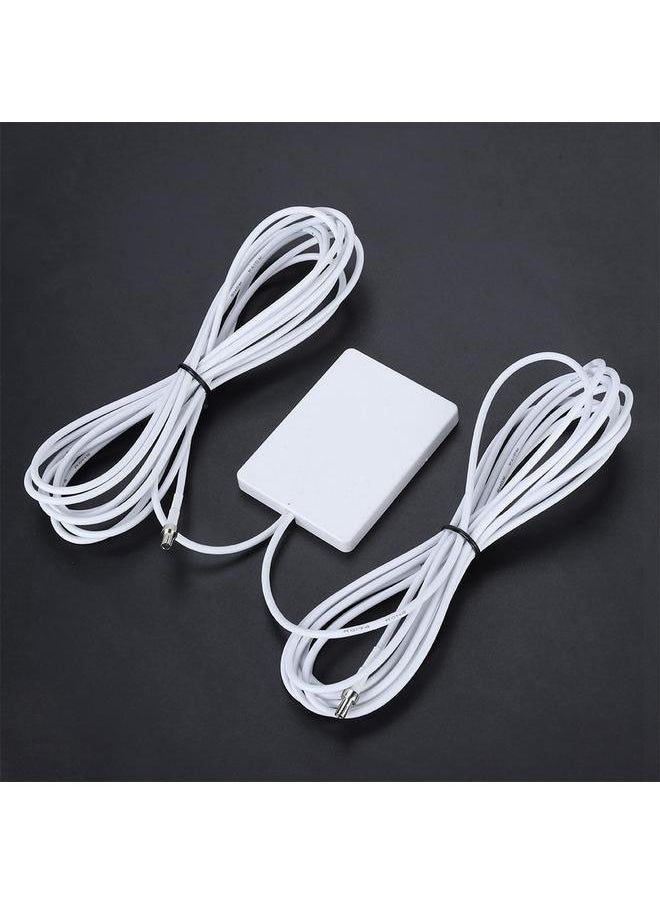 Thoraya 4G LTE Antenna Booster Double TS9 28dBi High Gain Antenna RG174 Cable 3 Meters  - Image 2