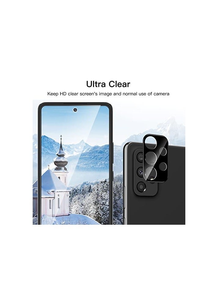 JETech Screen Protector for Samsung Galaxy A53 5G with Camera Lens Protector, Tempered Glass Film, HD Clear, 2-Pack Each - Image 3