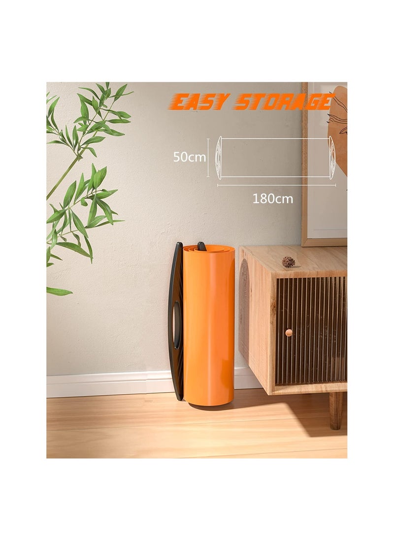 Hawaii Slide Board For Workout Home Gym Equipment for Fitness Training and Balance Cardio Exercise Equipment with End Stops for Core Training Hockey Ice Skating Skiing Tennis and Running  - Image 3