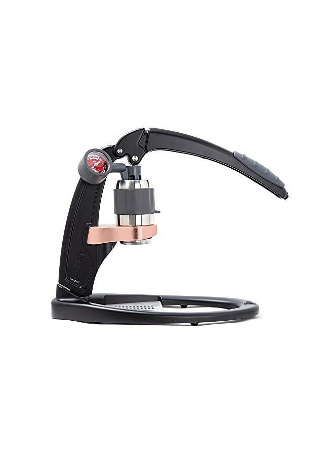 Flair Flair Espresso Maker PRO 2 (Black) - An all manual lever espresso maker with stainless steel brew head and pressure gauge - Image 1