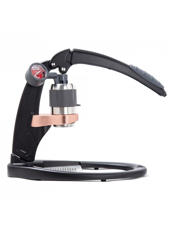 Flair Flair Espresso Maker PRO 2 (Black) - An all manual lever espresso maker with stainless steel brew head and pressure gauge - Image 2