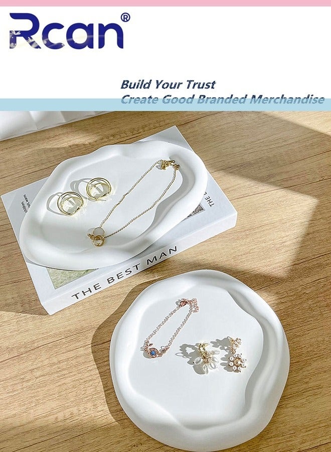 Rcan Jewelry Dish Trinket Tray for Women Cloud Tray Jewelry Plate Watch Keys Tray Ring Dish Holder the Perfect Gift for Your Loved Ones  - Image 2