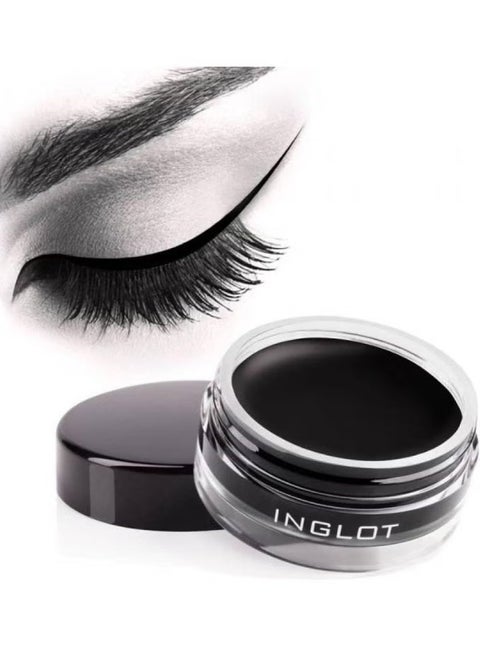 Inglot 77 Original Jet Black Eyeliner (5.5g) Waterproof, Smudge-proof, Sweat-proof, Intense Black, Long-lasting Formula