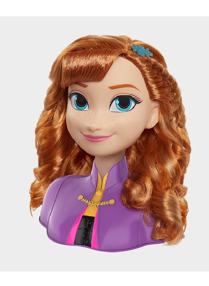 Disney FROZEN - Disney Frozen 2 Basic Anna Styling Head (JP-32811) - Image 1