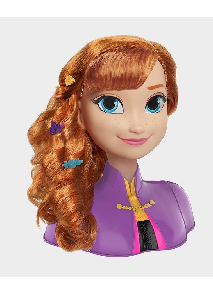 Disney FROZEN - Disney Frozen 2 Basic Anna Styling Head (JP-32811) - Image 1