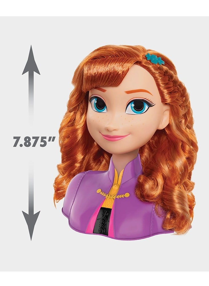 Disney FROZEN - Disney Frozen 2 Basic Anna Styling Head (JP-32811) - Image 1