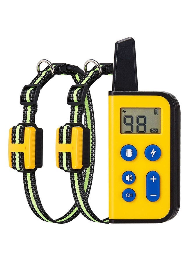 NIBEMINENT Automatic Sound Control Bark Stopper Yellow/Black 15.5x4.7x10.2cm - Image 1