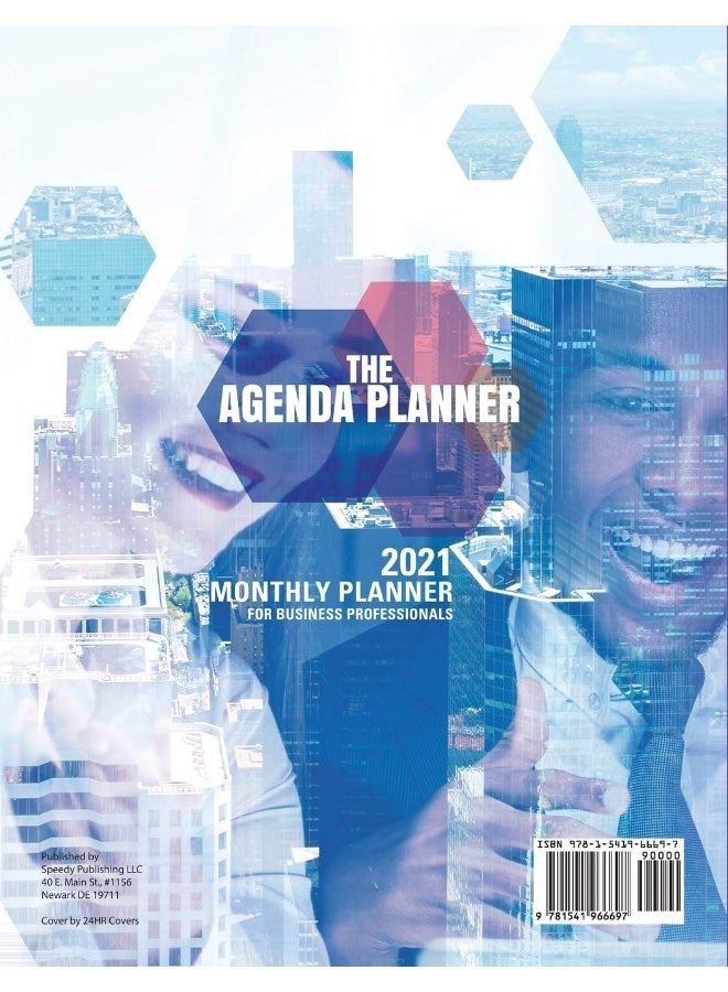 The Agenda Planner: 2021 Monthly Planner for Business Professionals - Image 2