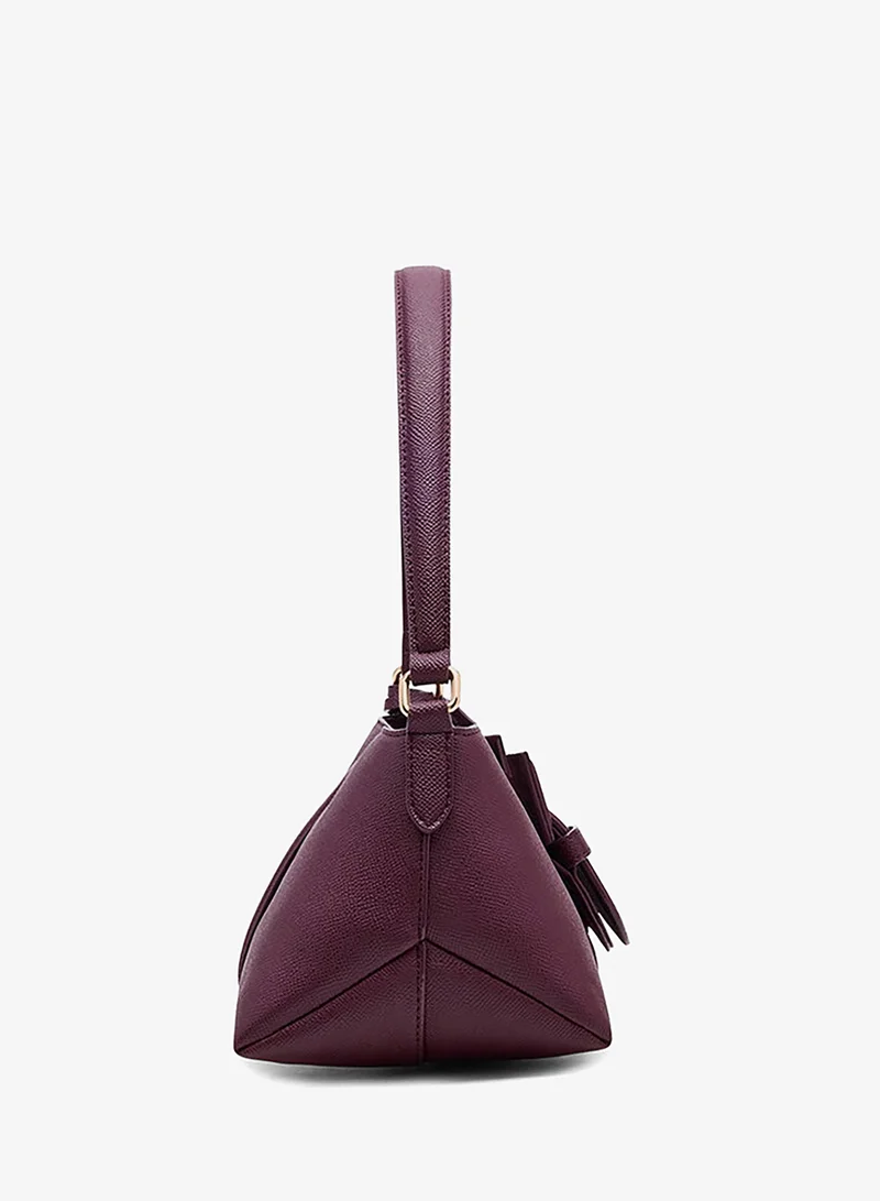 ANNE KLEIN  Anne Klein Textured Buckle Detail Shoulder Bag for Women | Best Price UAE