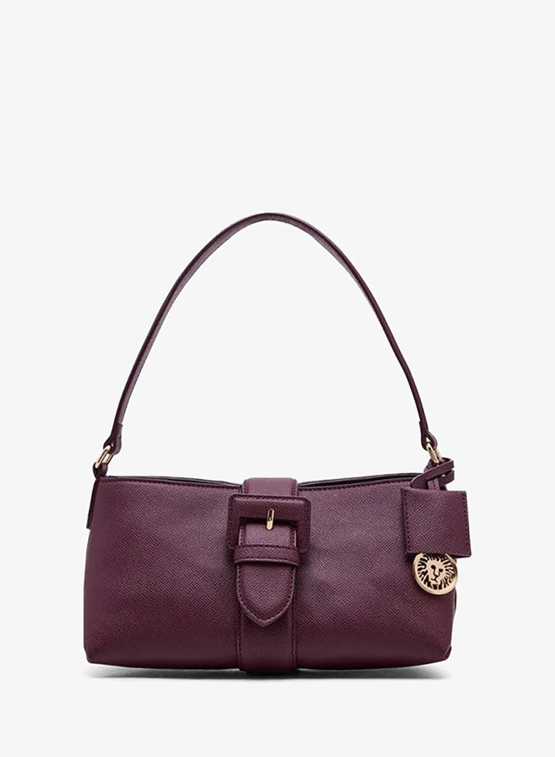 آن كلاين Anne Klein Textured Buckle Detail Shoulder Bag