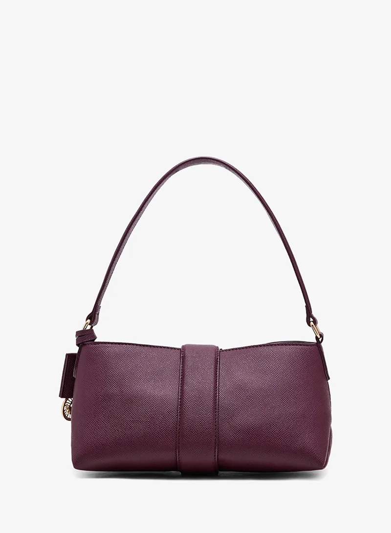 ANNE KLEIN  Anne Klein Textured Buckle Detail Shoulder Bag for Women | Best Price UAE