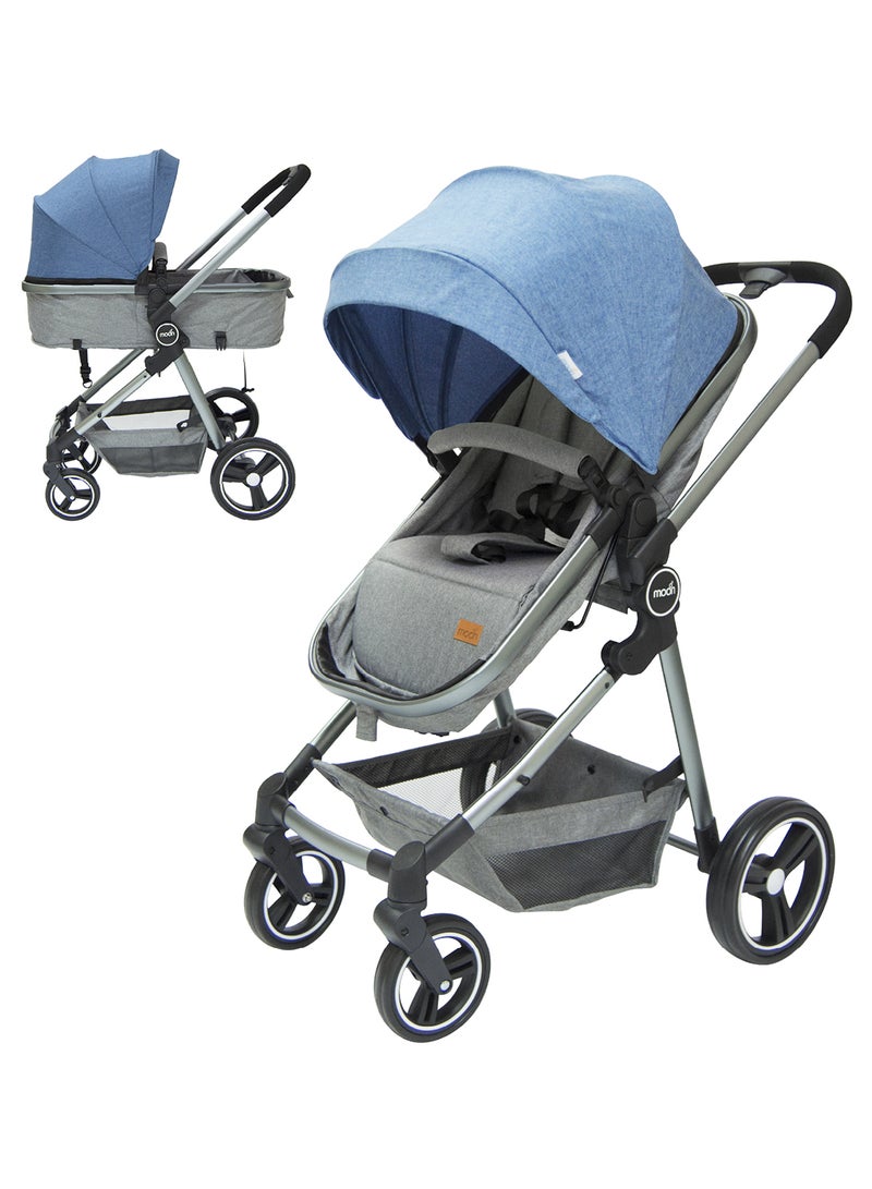 Moon Pro - 2 in 1 Stroller - Blue - Image 1