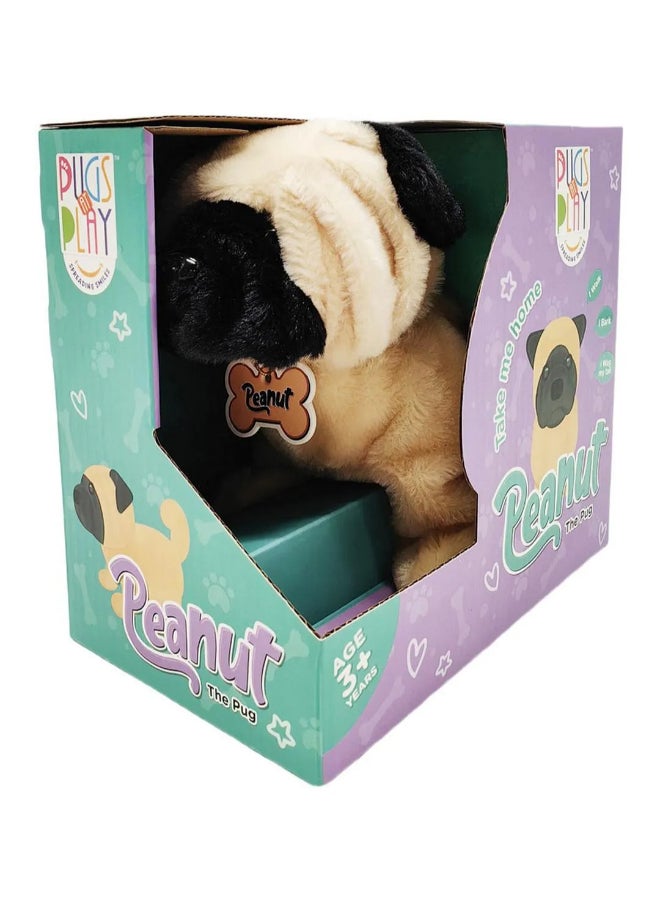 Pugs at Play Peanut Walking Dog – Interactive Electronic Pet Toy for Kids Ages 3+ - Image 1