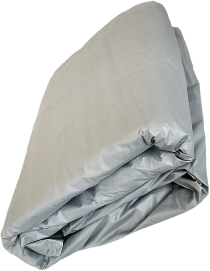 Silver Tone Waterproof SUV Car Cover All Weather UV Protection Dustproof Outdoor - Image 1