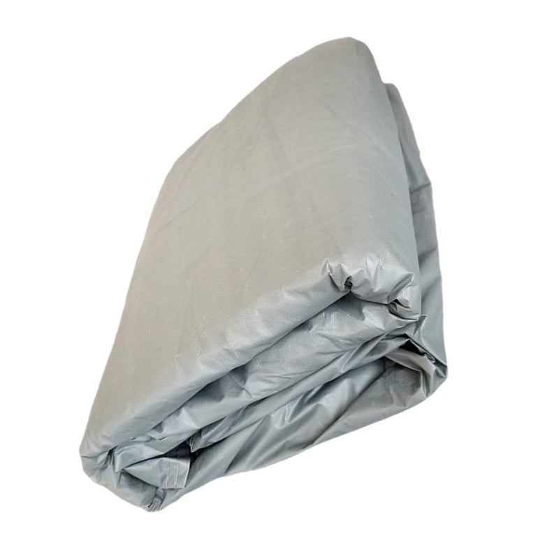 Silver Tone Waterproof SUV Car Cover All Weather UV Protection Dustproof Outdoor - Image 2
