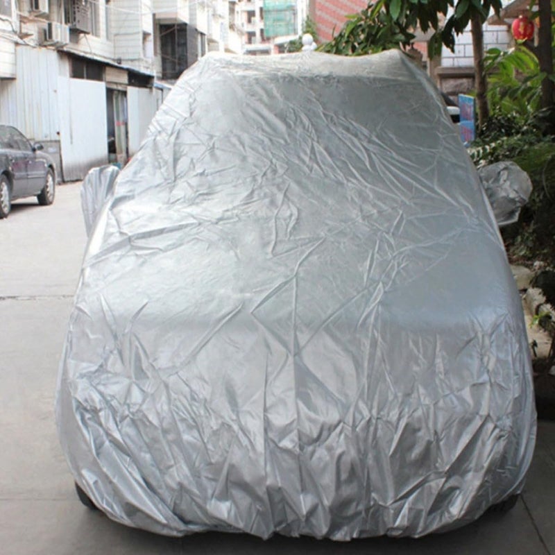 Silver Tone Waterproof SUV Car Cover All Weather UV Protection Dustproof Outdoor - Image 5
