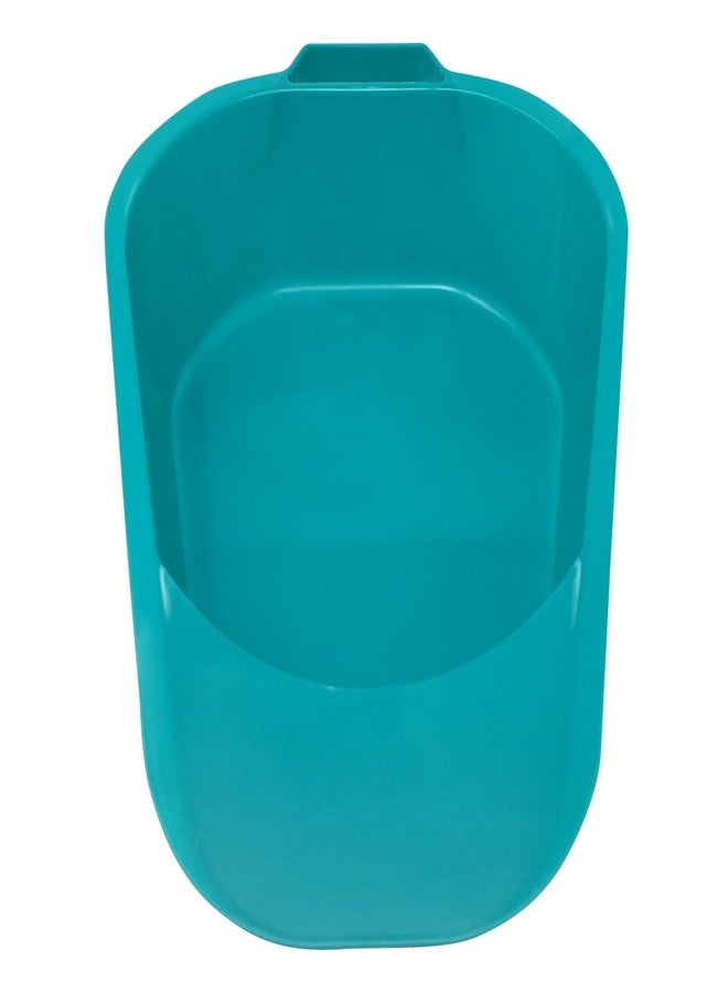PCP Hip Fracture Bed Pan, Teal - Image 2