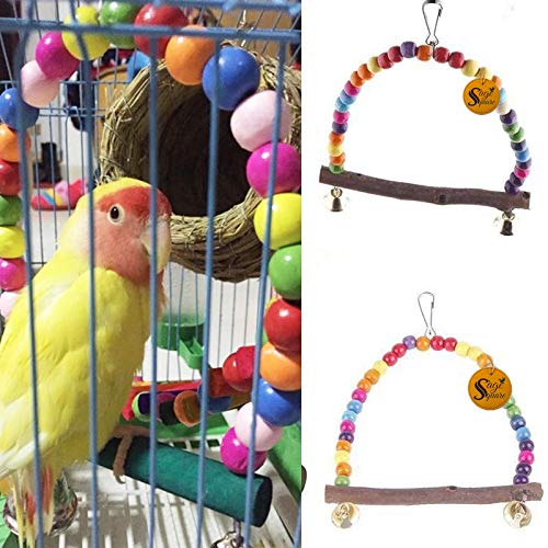 Sage Square Bird Playful Cage Accessories (Swing Small) - Image 2