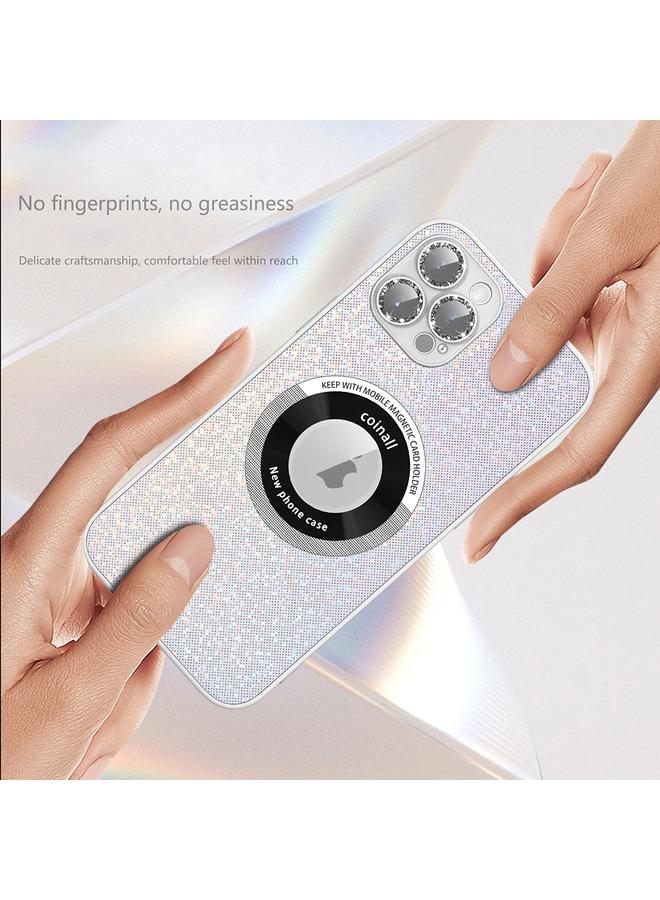 Zaboon Case For iPhone 11 Pro Max Colorful Glitter Magnetic Magsafe TPU + PC Phone Case - Image 3