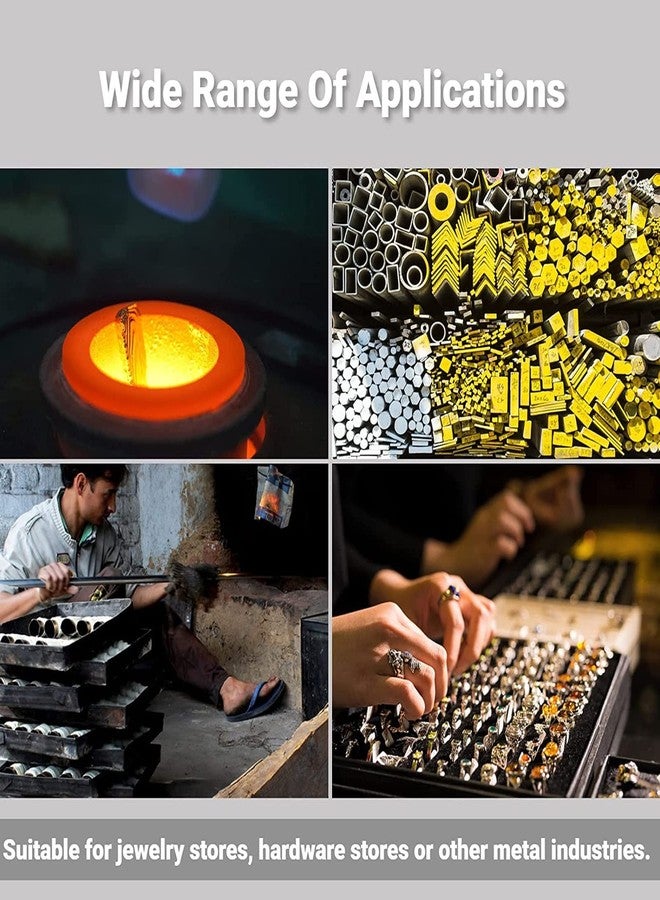 Estink Casting Sandbox Melting Pot, Aluminum Alloy Cylindrical Jewelry Casting Container Jewelry Casting Melting Tool for Jewelry Makers And Jewelry Repairing - Image 3