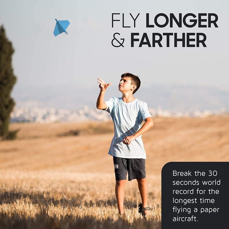 PowerUp POWERUP 2.0 Paper Airplane Conversion Kit | Electric Motor for DIY Paper Planes | Fly Longer and Farther | Perfect for Kids & Adults | Ready to Use Aeroplane Engine Kits  - Image 2