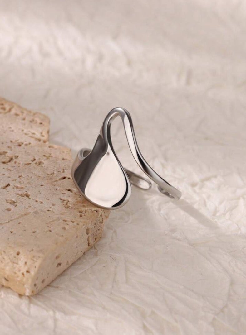 Equal Amazing Silver Stainless Steel Ring For Women One Size