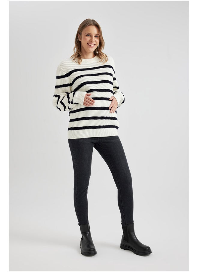 DeFacto Woman Skinny Fit Maternity Bottom-Denim  - Image 4