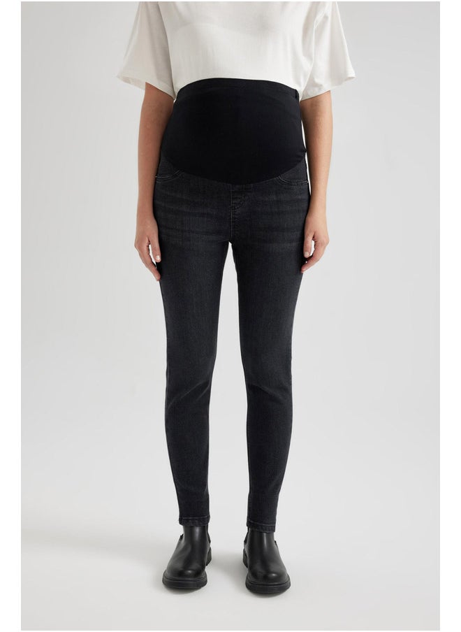 DeFacto Woman Skinny Fit Maternity Bottom-Denim  - Image 3
