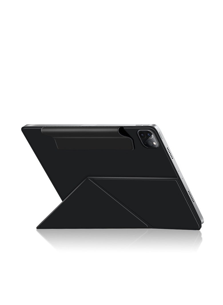 general Magnetic case for iPad Pro 11/13 M4 2024, with auto-wake/sleep function folding stand case compatible with iPad Air 11/13-inch M2 2024 - Image 2