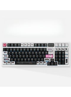 ZIDLI ZIDLI FK980 Custom Mechanical Keyboard with DIY Display Screen RGB Gasket Structure KTT Hyacinth Switches Wireless Triple Connectivity 98-Key Compact Layout PBT Keycaps 5 Color Variants  - Image 1