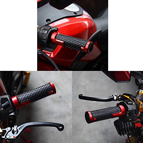 PPXIONG GSXR Motorcycle Handlebar Hand Grips: for Suzuki GSXR 125 | 250 | 300 | 600 | 750 | 1000 7/8" 22mm Red - Image 4