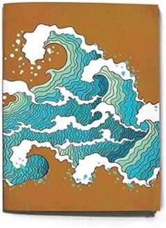 Generic The inkjection a5053l notebook waves 1 multicolor lined paper a5 