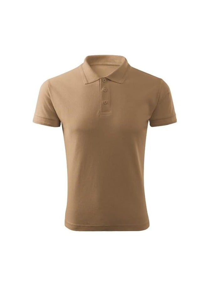 PRINTSHOP4ME Pack of 10 Pcs Men's Regular-Fit Golf Polo T-shirt Pure Cotton Short Sleeve 220 GSM Basic Colors  - Image 2