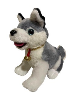 Lukadah LUKADAH Premium Quality Chihuahua Stuffed Animal Plush Toy-Ultra Soft Huggable Dog Plushie Toy-Realistic Soft Puppy Toy-Best Gift for KIDS (Silvery)  - Image 1