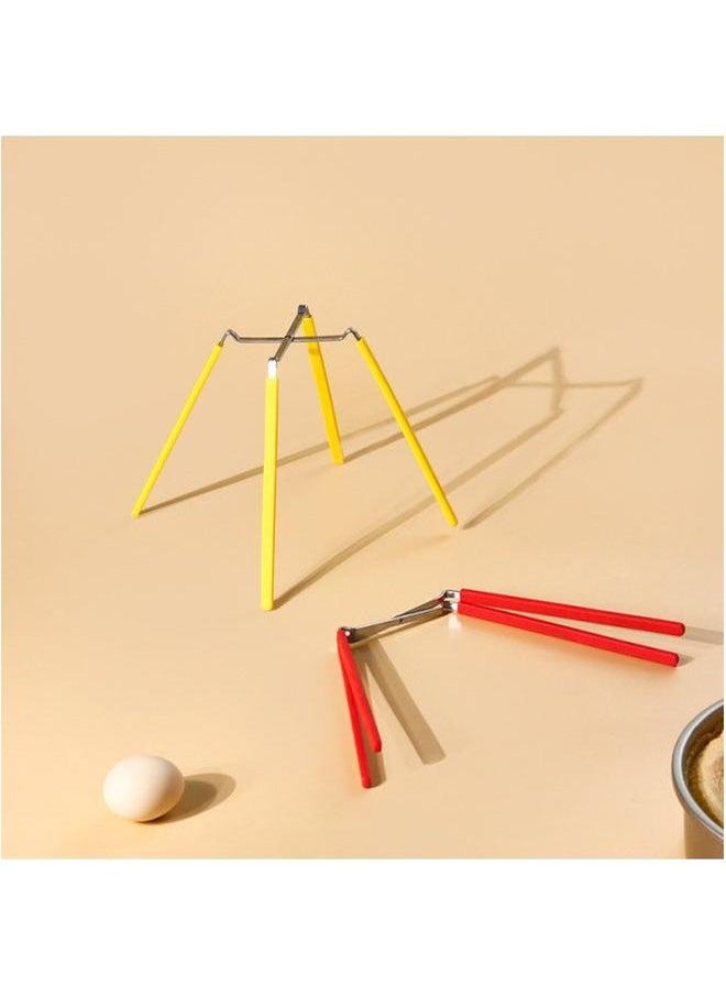 Qifeng Cake Embryo Cooling Rack 6 Inch Upside Down Put Cold Net Bracket Baking 8 Mold Support Four Claw Wholesale-Specifications:1 Red Four-claw