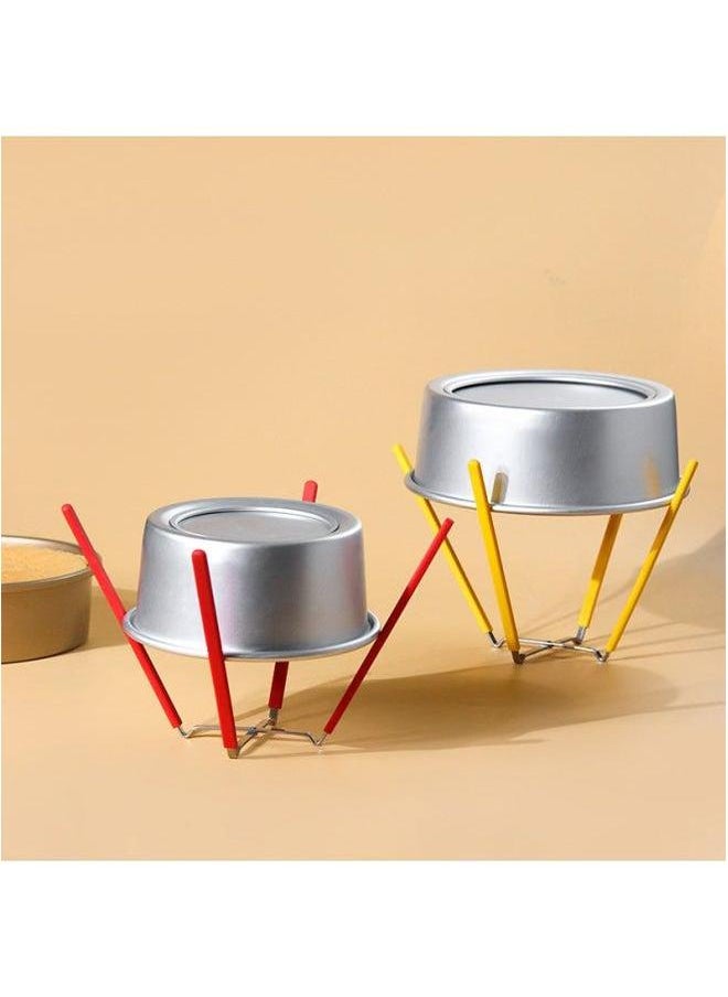 Qifeng Cake Embryo Cooling Rack 6 Inch Upside Down Put Cold Net Bracket Baking 8 Mold Support Four Claw Wholesale-Specifications:1 Red Four-claw