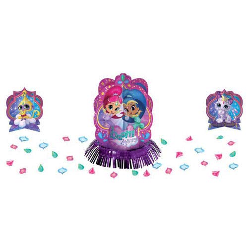 Amscan 281653 Shimmer and Shine Birthday Table Decorating Kit 23 Ct - Image 5