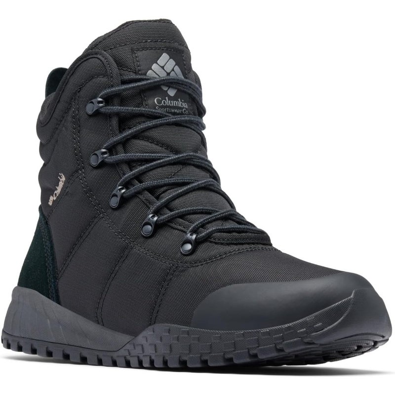 Columbia Fairbanks Rover Men's Snow Boot Waterproof Insulated For Winter Outdoor Use Leather And Fabric Upper 200g Thermolite Insulation Lace-Up Closure Size Available In US Men's - Image 1