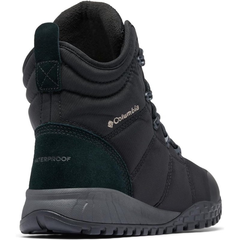 Columbia Fairbanks Rover Men's Snow Boot Waterproof Insulated For Winter Outdoor Use Leather And Fabric Upper 200g Thermolite Insulation Lace-Up Closure Size Available In US Men's - Image 3