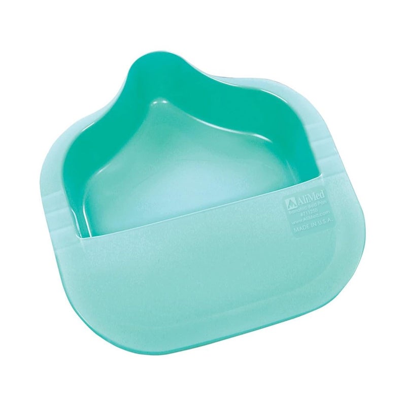 AliMed BARIATRIC Bedpan, Green, 1200LB Weight Capacity, 711255 (Case of 1) - Image 3